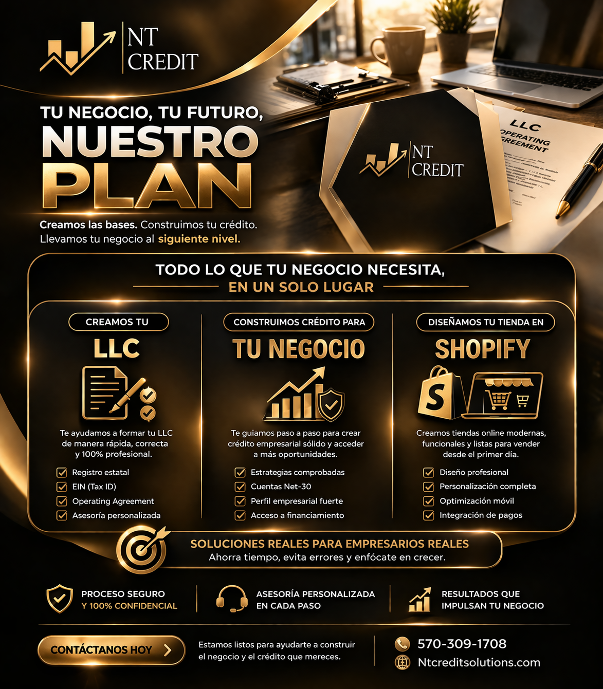 LLC Formation & Business Credit Setup | Sistema Completo de Negocio y Credito Empresarial